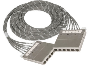 DINTEK 15mtr Cat.6A S/FTP Cassette Pre-terminated Cable