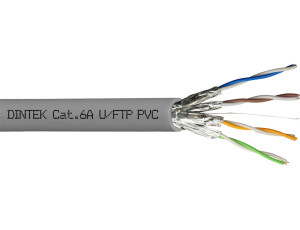PowerMAX+ 4P Cat.6A U/FTP 23AWG PVC Cable - Gray
