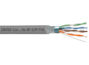PowerPRO 4P Cat.5e SF/UTP 24AWG PVC Cable - Gray