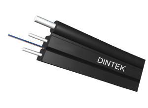 FTTH 2 Core Outdoor Aerial Flat Drop Cable
