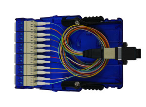 MPO - LC Fiber Cassette - 12C OM2 (UPC) - With Cable