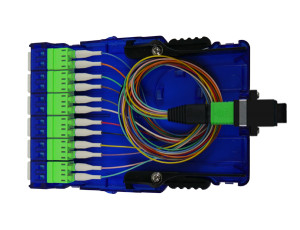 MPO - LC Fiber Cassette - 12C OM5 (UPC) - With Cable