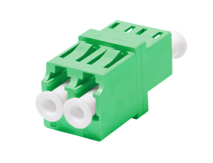 OS2 Duplex Low Profile LC Adapter (APC)  - Unshuttered Without Flange